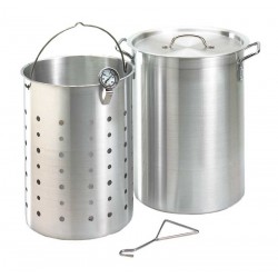 Fire Magic Turkey Frying Pot Kit 26 Qt. Aluminum with Basket and Thermometer Fire Magic Turkey Frying Pot Kit 26 Qt. Aluminum with Basket and Thermometer