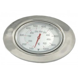 Fire Magic Analog Thermometer for Echelon, Aurora and Choice Grills with Bezel (Pre 2020) Fire Magic Analog Thermometer for Echelon, Aurora and Choice Grills with Bezel (Pre 2020)