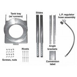 Fire Magic Tank Tray Conversion Kit for Echelon and Magnum Grills, Natural to LP Fire Magic Tank Tray Conversion Kit for Echelon and Magnum Grills, Natural to LP