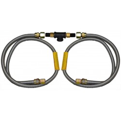 Fire Magic Built-In Grill and Sideburner Connector Package, Natural Gas Fire Magic Built-In Grill and Sideburner Connector Package, Natural Gas