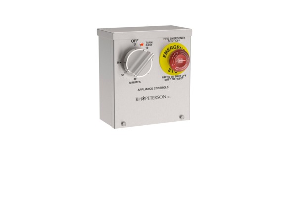 240V Commercial Timer and Emergency Stop