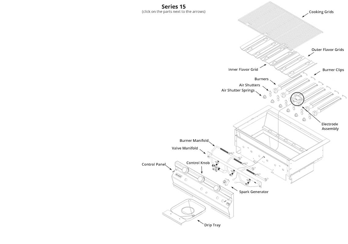 Regal 2 Gourmet (Series 15) Grill Parts Diagram