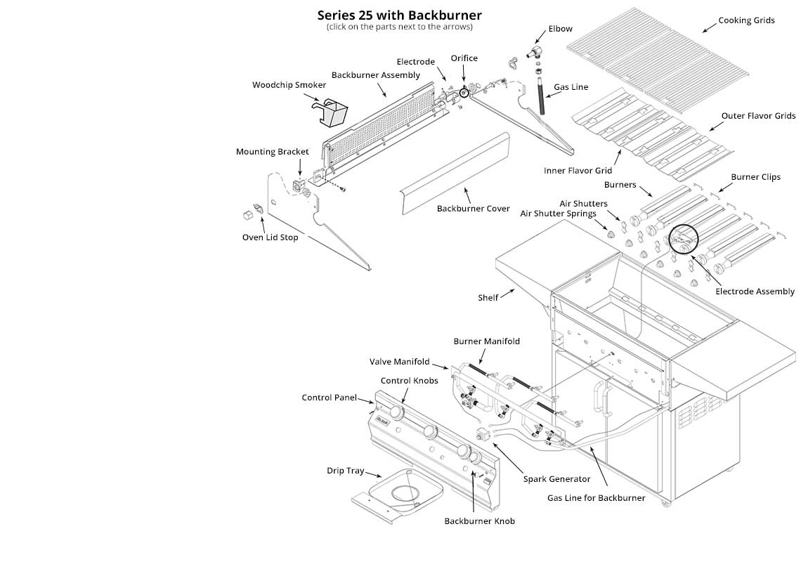 Regal 2 Gourmet (Series 15) Grill Parts Diagram